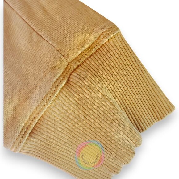 H&M LOGG Sweatshirt Mens Medium Yellow Blue SUSTAIN Graphic Cal Bears Team Color - Picture 6 of 10